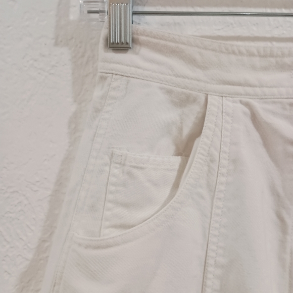 Vintage Clyde White Flared Midi Skirt - Picture 4 of 7